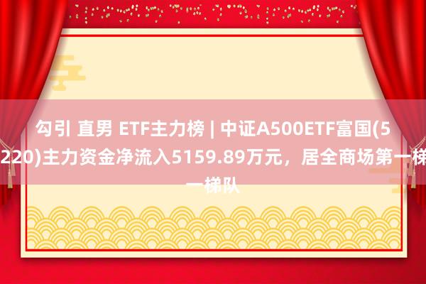 勾引 直男 ETF主力榜 | 中证A500ETF富国(563220)主力资金净流入5159.89万元，居全商场第一梯队
