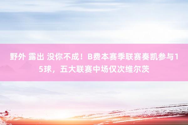 野外 露出 没你不成！B费本赛季联赛奏凯参与15球，五大联赛中场仅次维尔茨