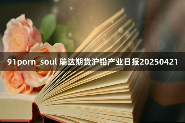 91porn_soul 瑞达期货沪铅产业日报20250421